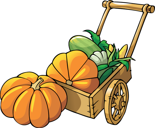 Fall Pumpkin Border - Free Clipart Images