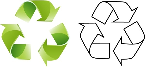 Recycle logo vector free free vector download (67,887 Free vector ...