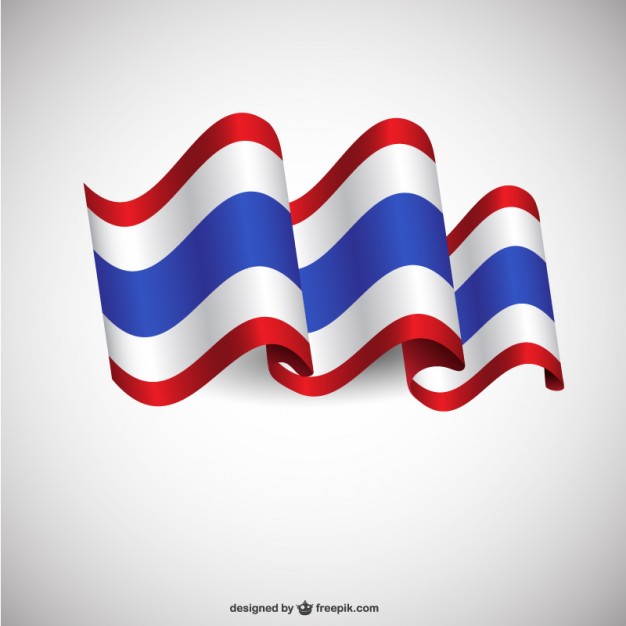 Thailand flag Vector | Free Download