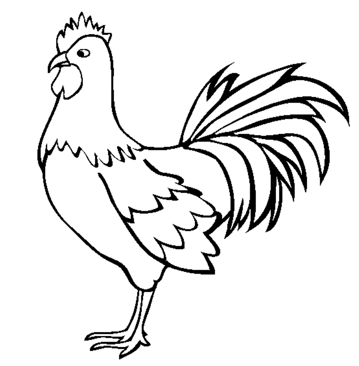 Draw Hen - ClipArt Best