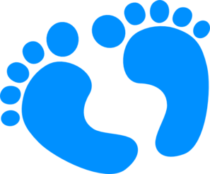 Baby Boy Footprint Clipart Free Clip Art Images - Cliparts and ...