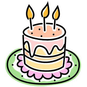 3 year old birthday cake clipart free