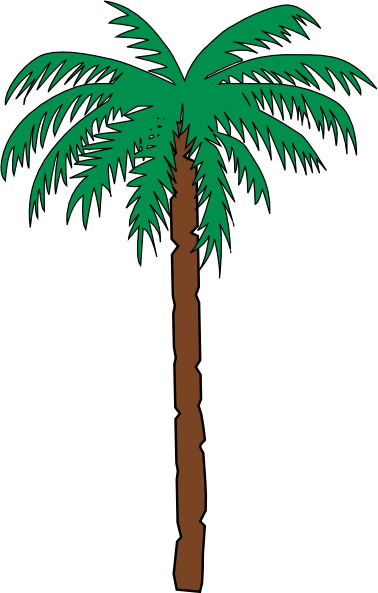 Palm Tree Clip Art - vector clip art online, royalty ...