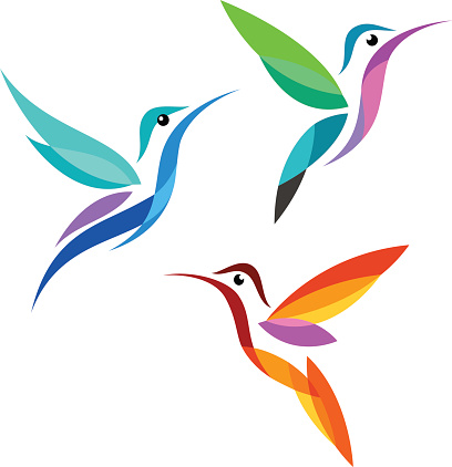Hummingbird Clip Art, Vector Images & Illustrations