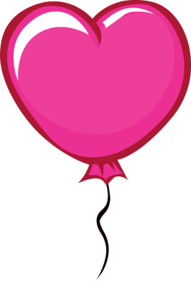 Pink Heart Balloons Clipart - ClipArt Best