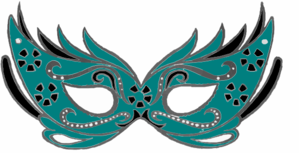 Masquerade mask clipart
