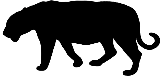 Tiger Silhouette Clipart