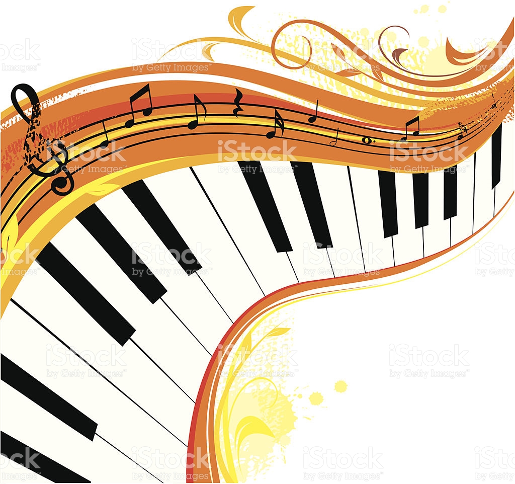 Wavy Piano Keys Clipart - ClipArt Best