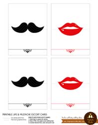 1000+ images about Mustache and Red Lipstick Party ...