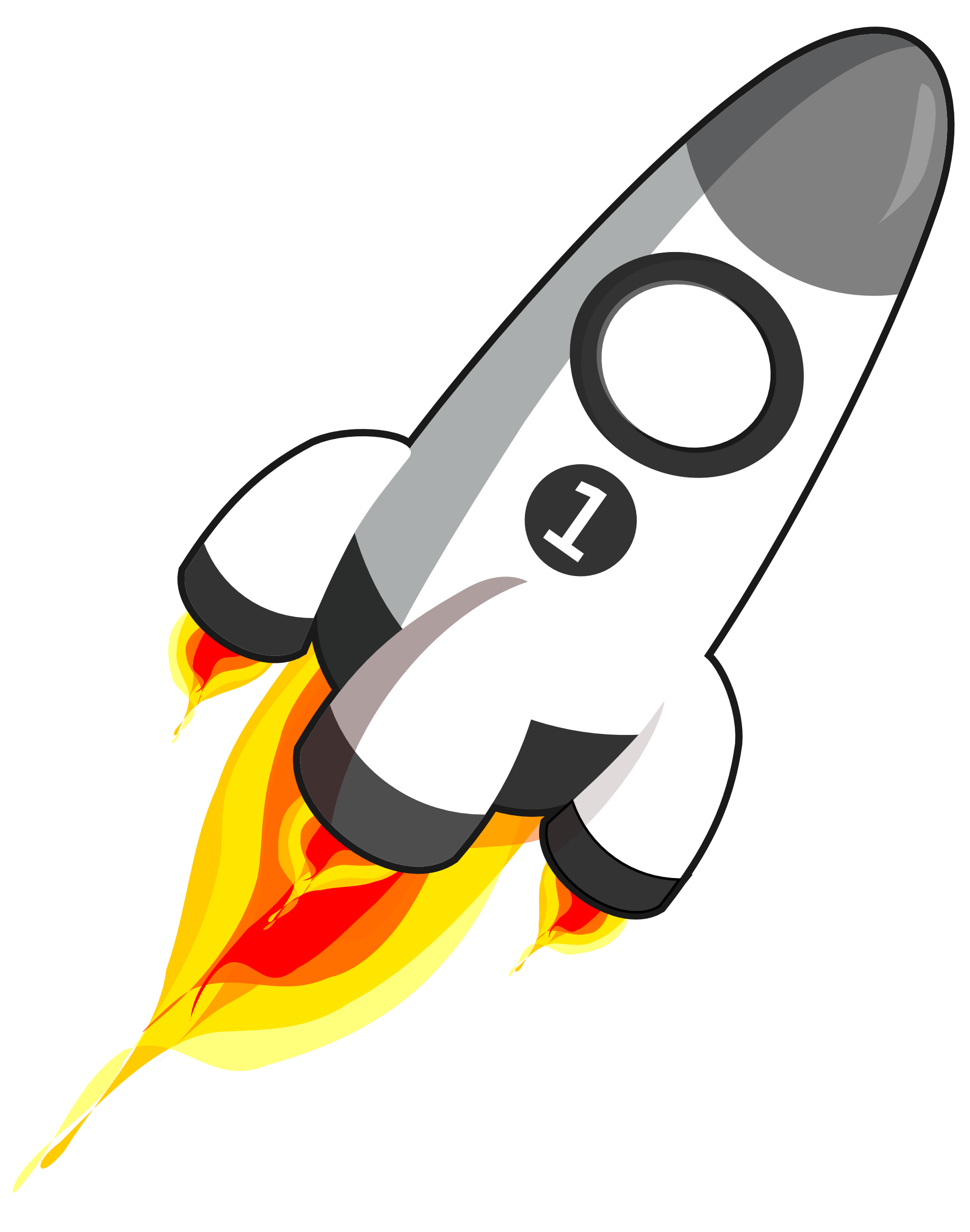 Cartoon rocket pics clipart - Clipartix