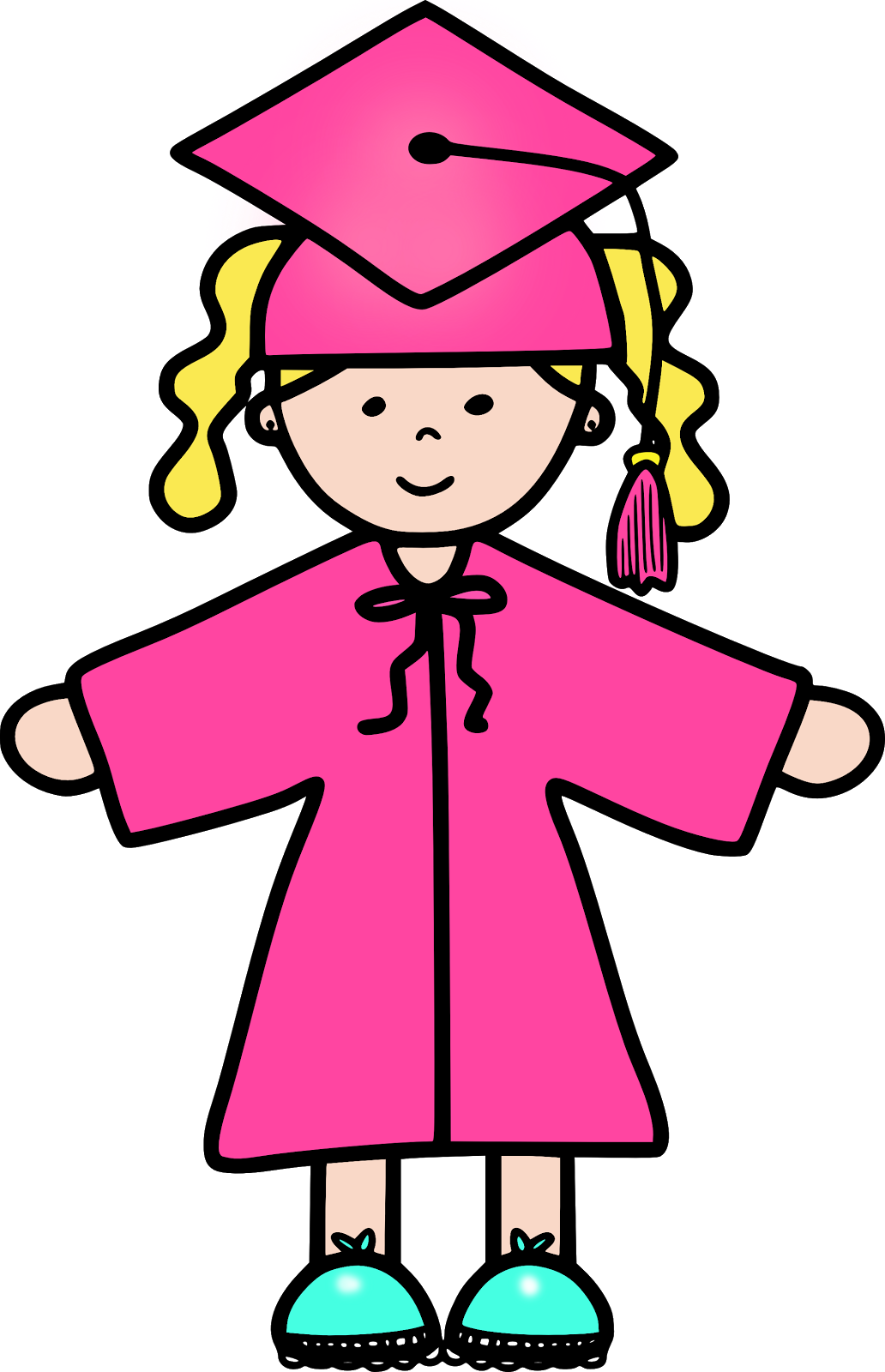 Graduation Girl Clip Art - ClipArt Best