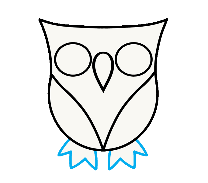 How to Draw an Owl in Cartoon Style | Easy Drawing Guides