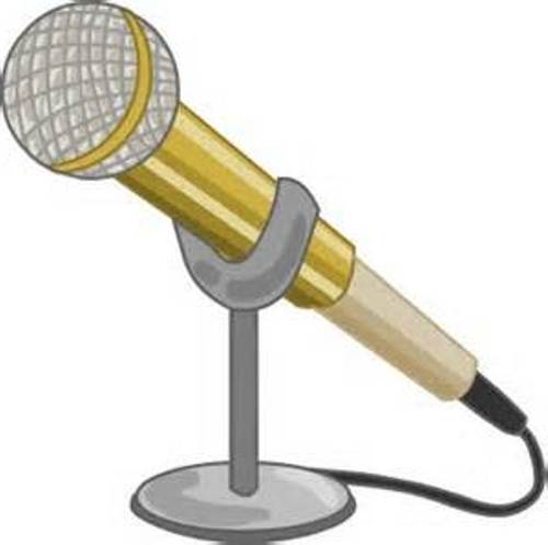 All cliparts microphone clipart image #11456