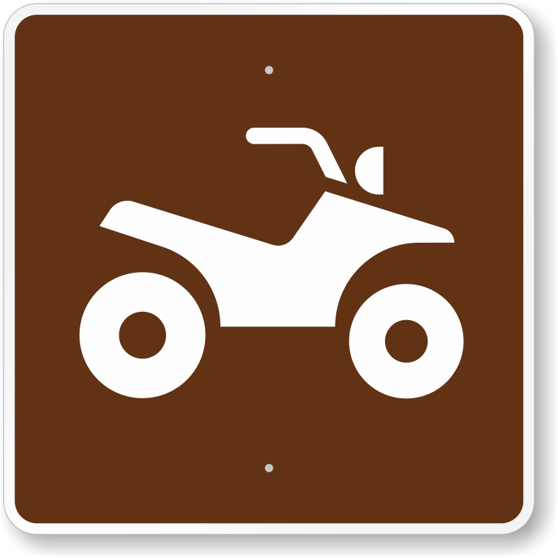 No ATV Signs | No ATVs Allowed Signs & ATV Trail Signs