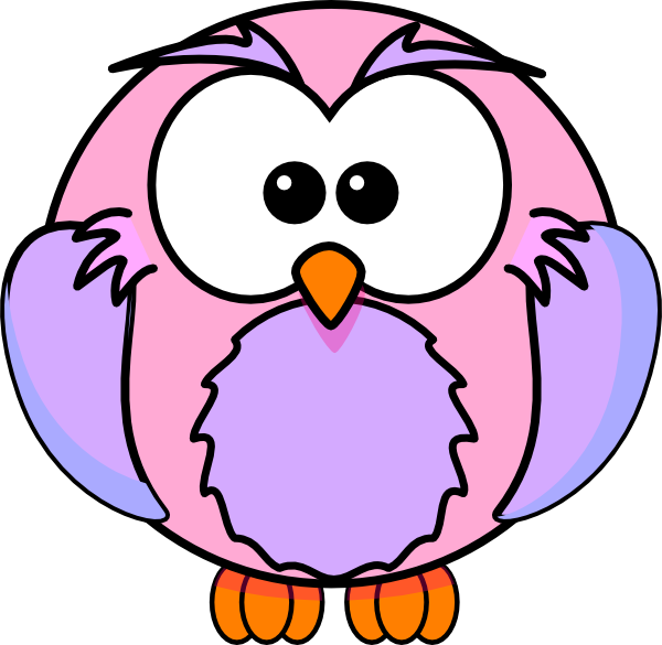 Cartoon Snowy Owl