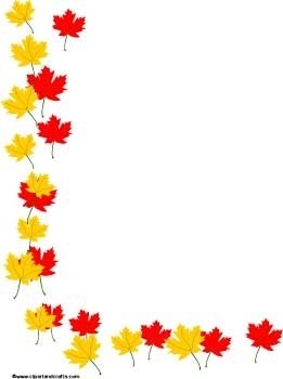 Leaves Border Clipart Free