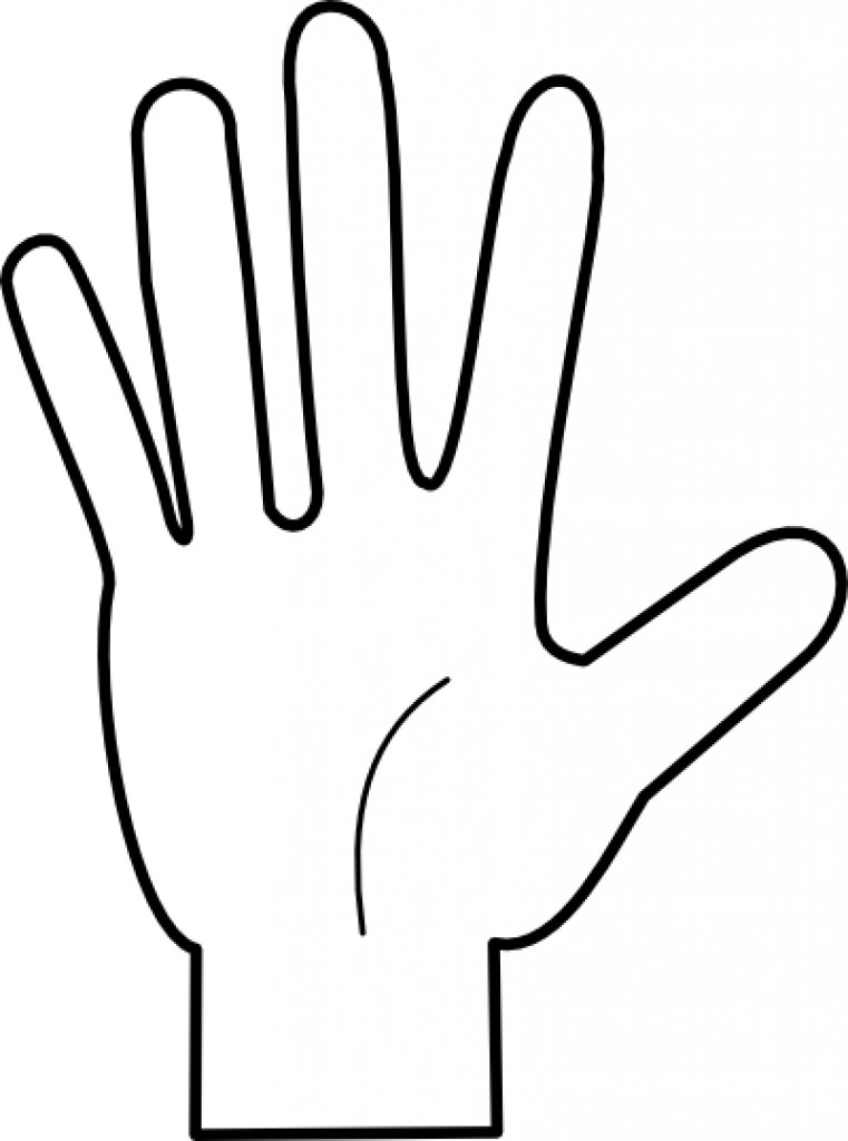 Clip art middle finger - Clipartix