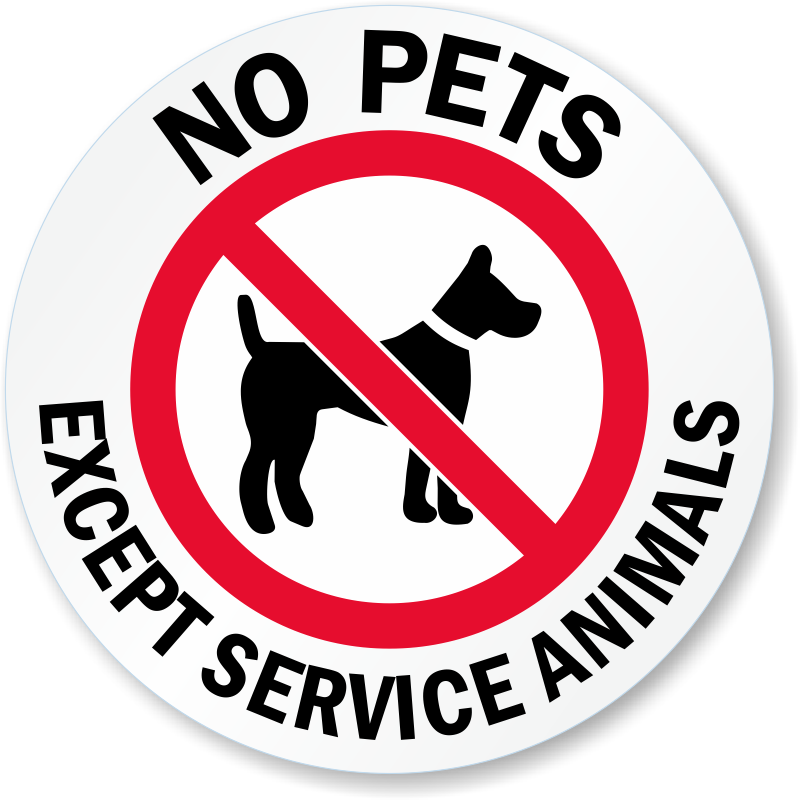 No Animals Allowed Sign ClipArt Best