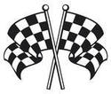 two-crossed-checkered-flags_ ...