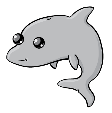 Free to Use & Public Domain Dolphin Clip Art