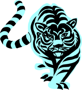 Tiger clip art - vector clip art online, royalty free & public domain