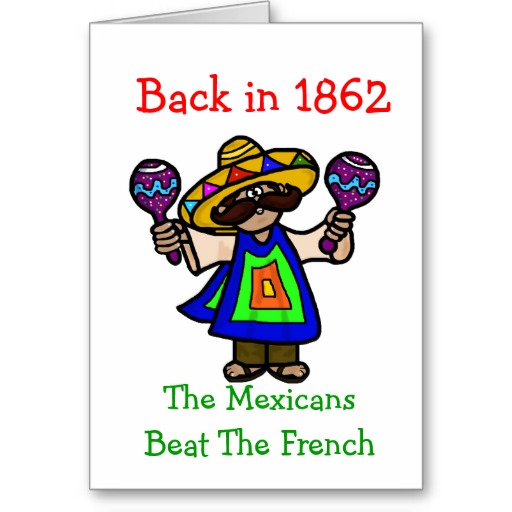 Cinco de Mayo Greeting Card Mexican & Maracas from Zazzle.