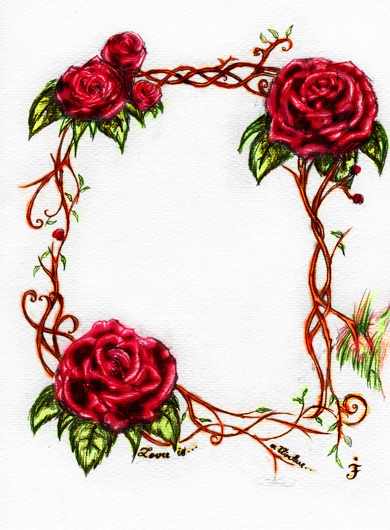 Roses and Vines II