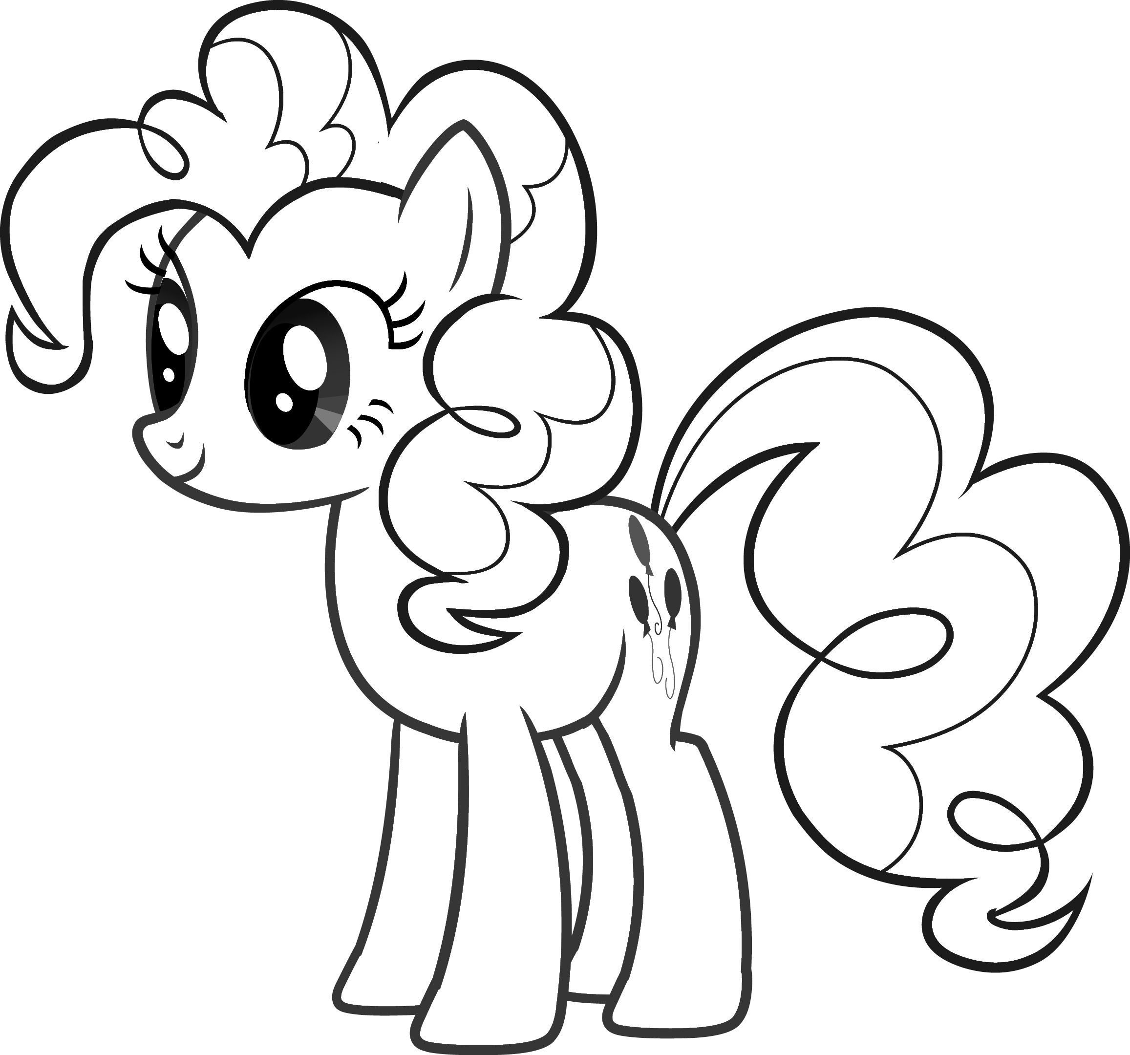 Free My Little Pony Pinkie Pie Coloring Page