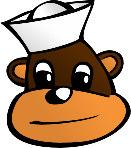 Sailor Monkey clip art - vector clip art online, royalty free ...