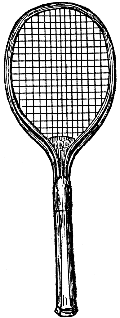 Tennis Racket Clipart #15 - Clip Art Pin