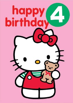 Hello Kitty - 4th Birthday (