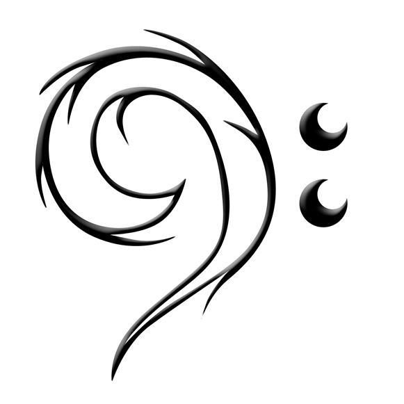 Double Bass Clef - ClipArt Best
