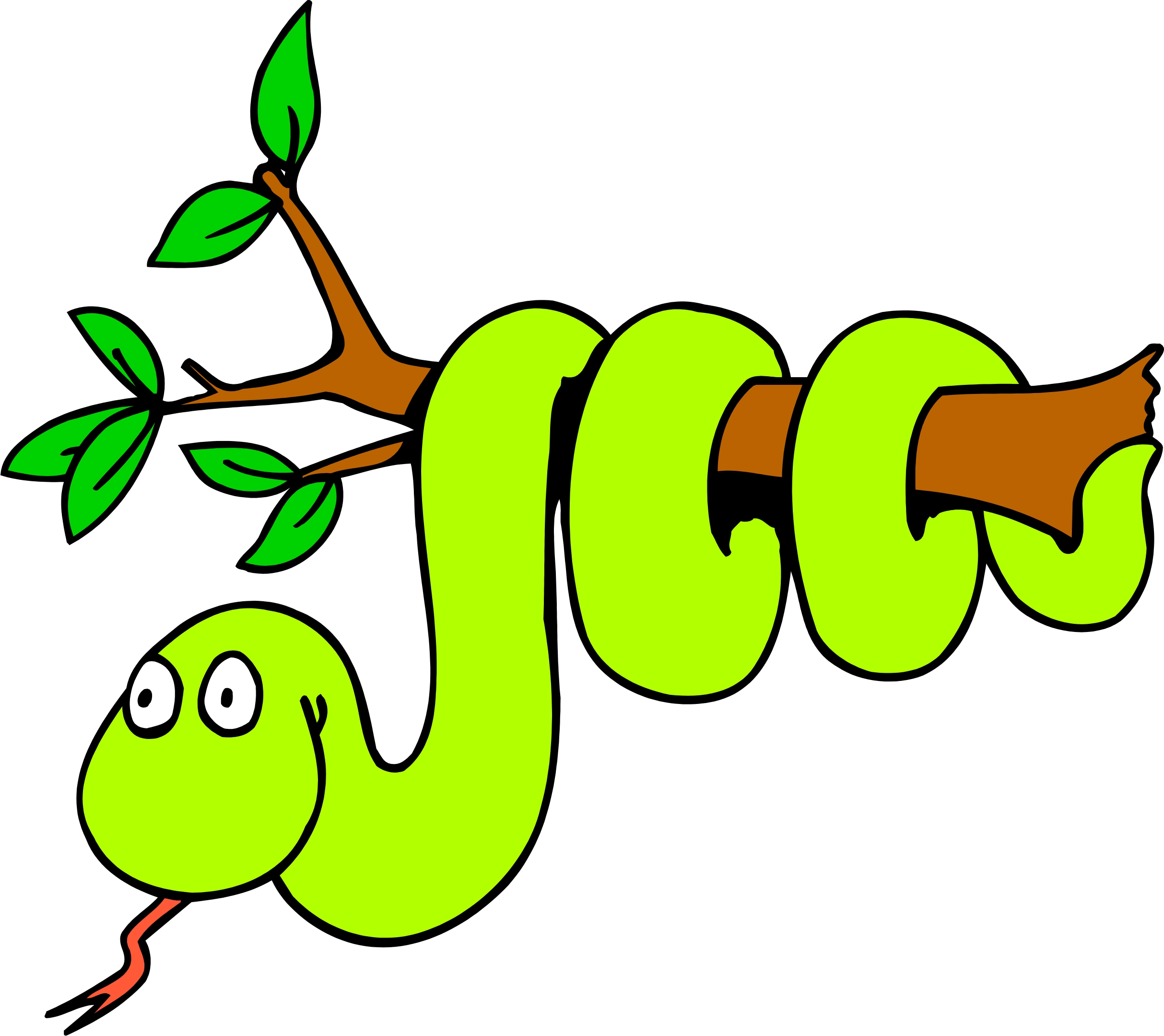 Long Snake Cartoon - ClipArt Best