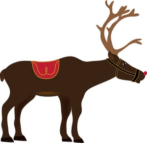 Cartoon Reindeer Clipart