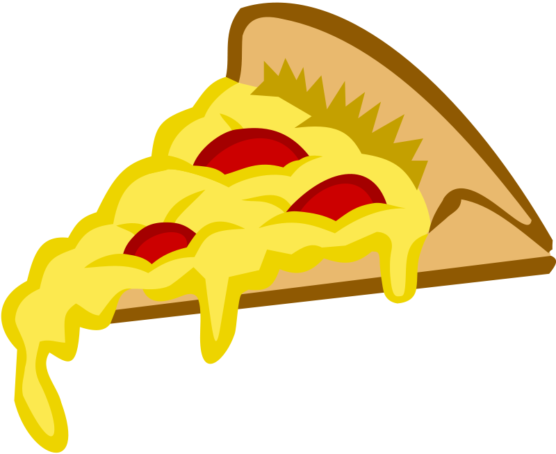 Slice of pizza clipart