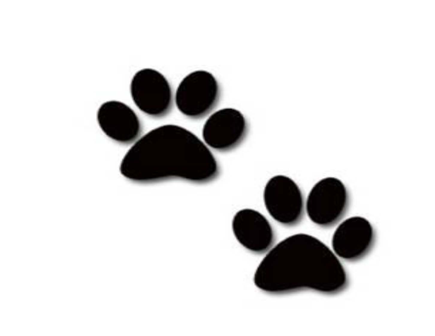 Dog Prints Clipart