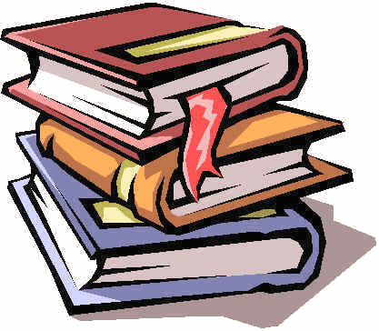 7 Books Clipart