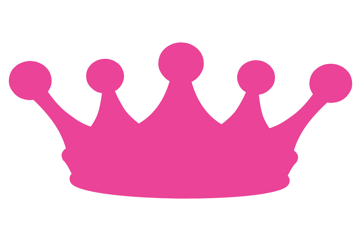 Baby girl crown clipart