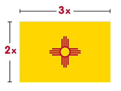 New Mexico Flag colors - New Mexico Flag meaning