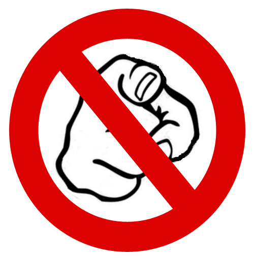 No Pointing - ClipArt Best