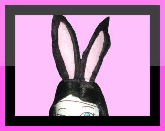 Bunny ears headband | Etsy