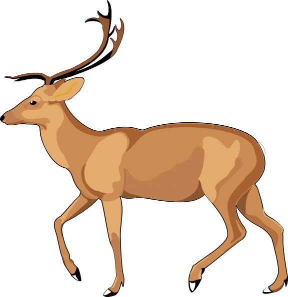 Antelope Clip Art - vector clip art online, royalty ...