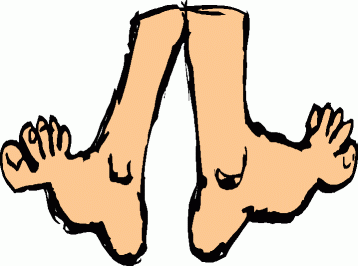 Cartoon Feet Clipart