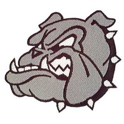 1000+ images about Bulldog Pride | Embroidery ...