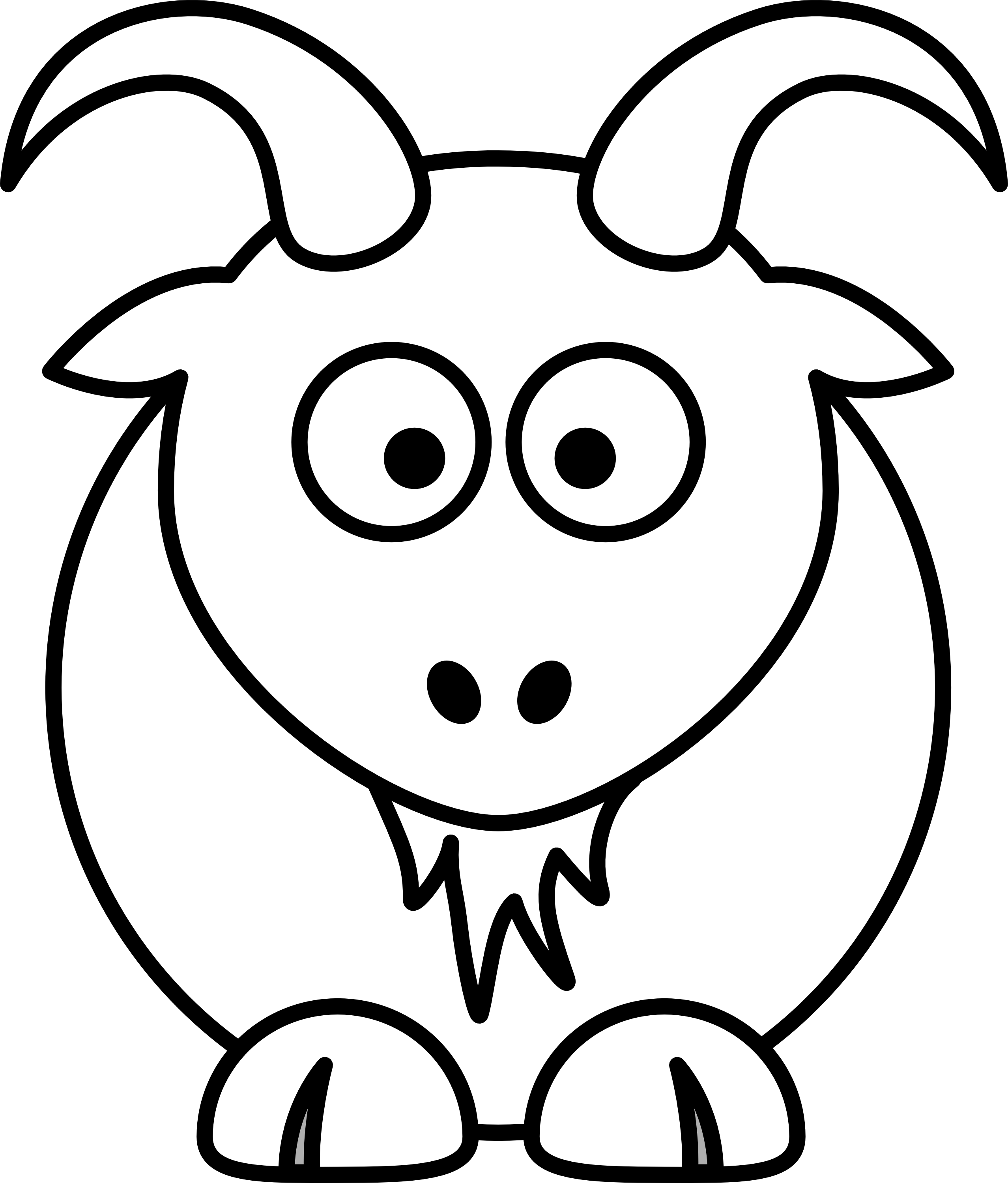 Animal Clipart Black And White - Tumundografico