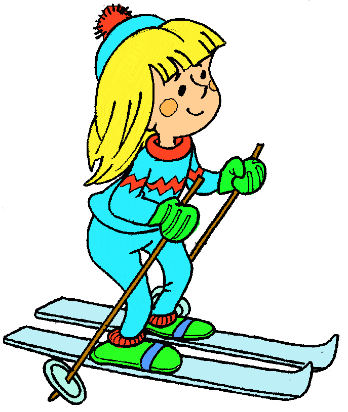 Skiing clipart images