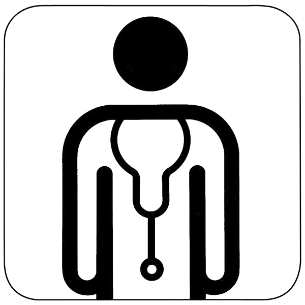 Best Photos of Dr Symbol Icons - Doctor Clip Art Black and White ...