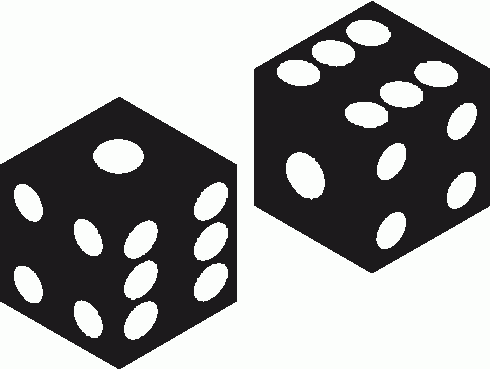 1 Dice Clipart - Free Clipart Images