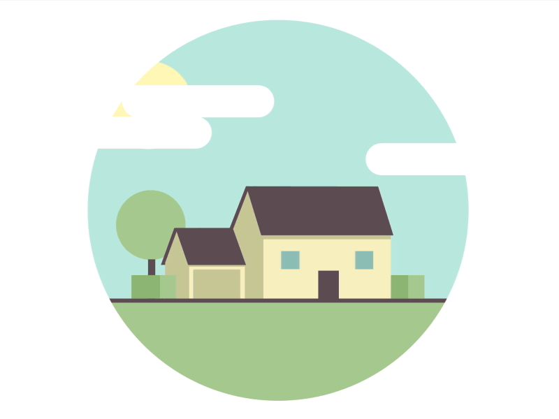 House Day/night by Jonathan Dahl - Dribbble
