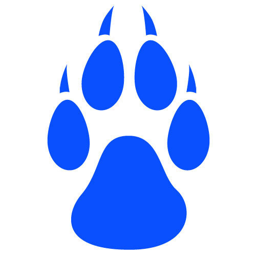 Clipart wolf paw